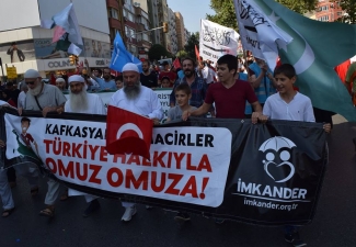 IMKANDER was in Yenikapı with the Immigrants