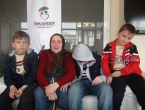 Orphan Chechens being deported from Turkey