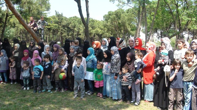 Our orphans met with charitable people