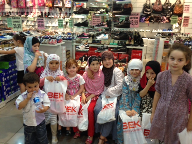 Eid dress joy of the orphans