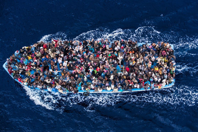 3419 refugees perished by drowning in 2014