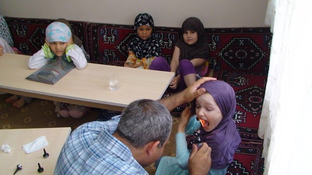 Health Screening to Orphans