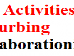 Our Activities are Disturbing Collaborationists