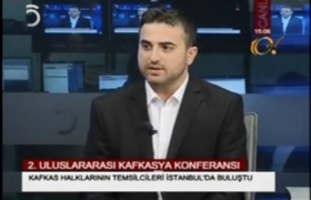 Omer Bezirgan Evaluated the 2nd Caucasus Conference on TV5
