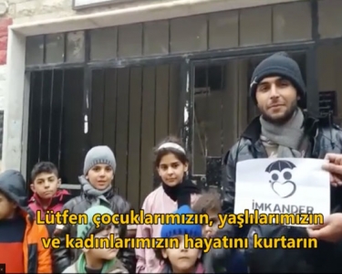 A Call from Children with Madaya to Turkey