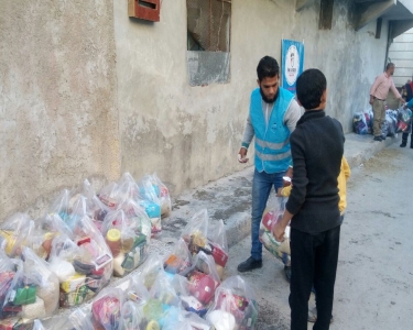 Food aid for 4500 families in Aleppo