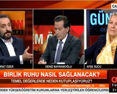 CNN Turk Murat Ozer Kenan Alpay Ayse Sucu ve Orhan