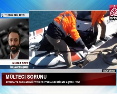 Refugee deaths and İMKANDER Report evaluated on Guide TV