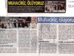 Muhaciriz ölüyoruz