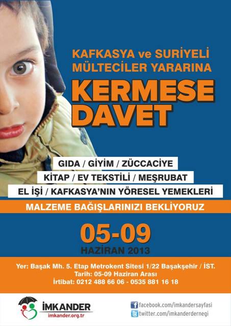 Yetimler yararına kermes