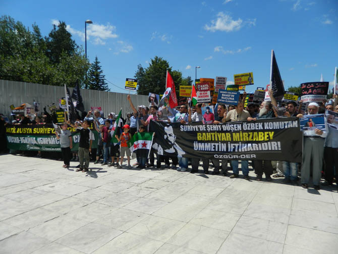 Bahtiyar Mirzabey ve Suriye şehidlerine veda