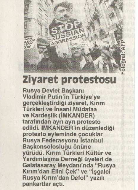 Putin'e sessiz protesto