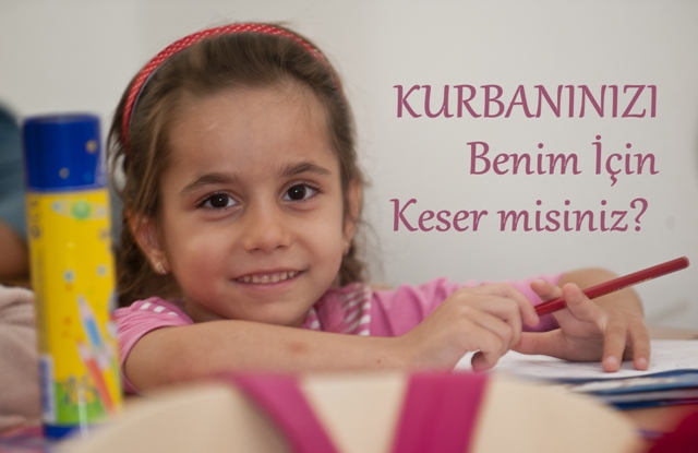 Kurbanını bu yıl benim için keser misin