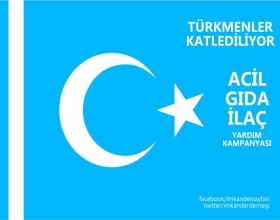 Türkmen kardeşlerimiz yardım bekliyor
