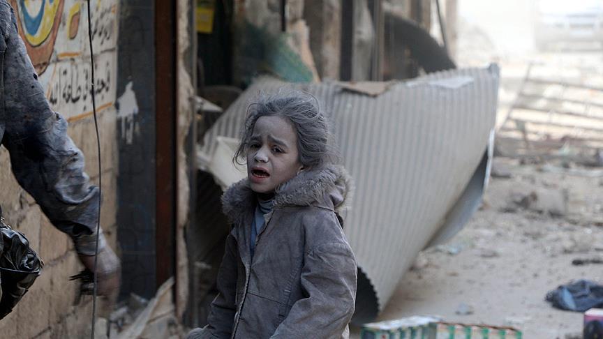 Halep'teki çocukları kurtarın'