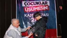 Gaziantep'te 500 yetimi giydirdik