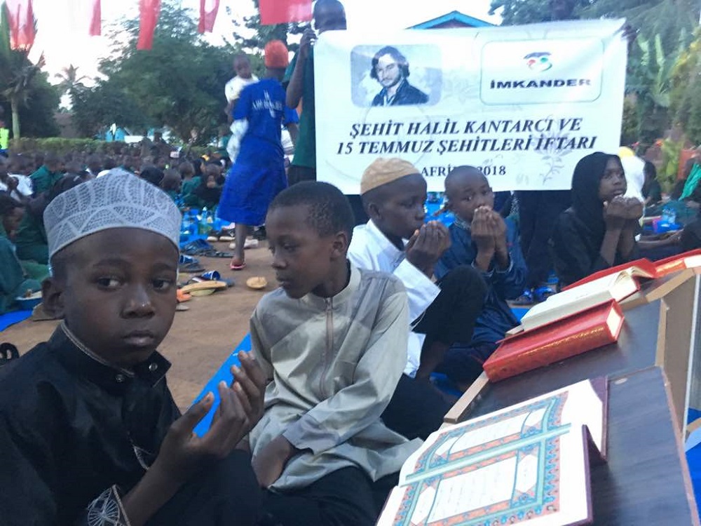 Afrika'da 15 Temmuz Şehitleri anısına iftar