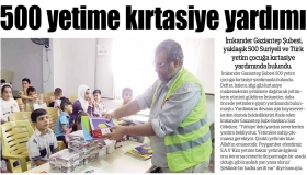 500 yetime kırtasiye yardımı - Gaziantep Güncel