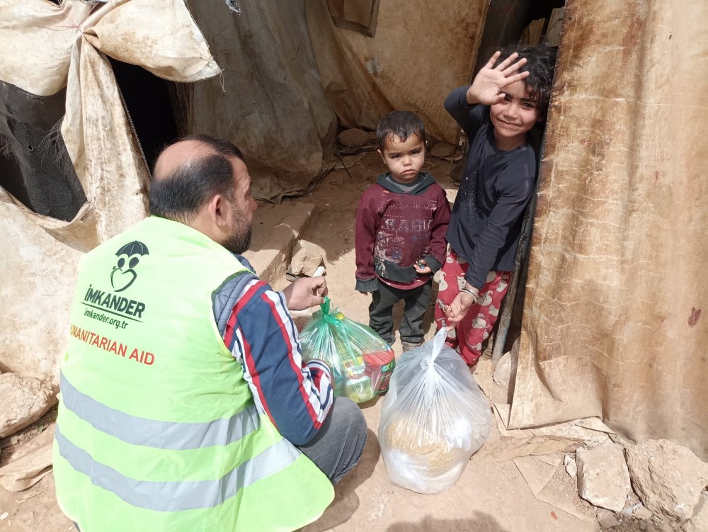 Suriye'de Ramazan yardımlarımız devam ediyor
