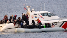 Bodrum da 6 kaçak göçmen kurtarıldı