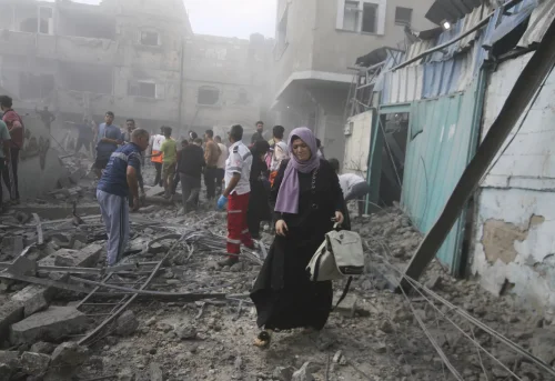 BM İsrail'in Gazze'de sivillere tahliye emri uluslararası hukukun ihlali olabilir