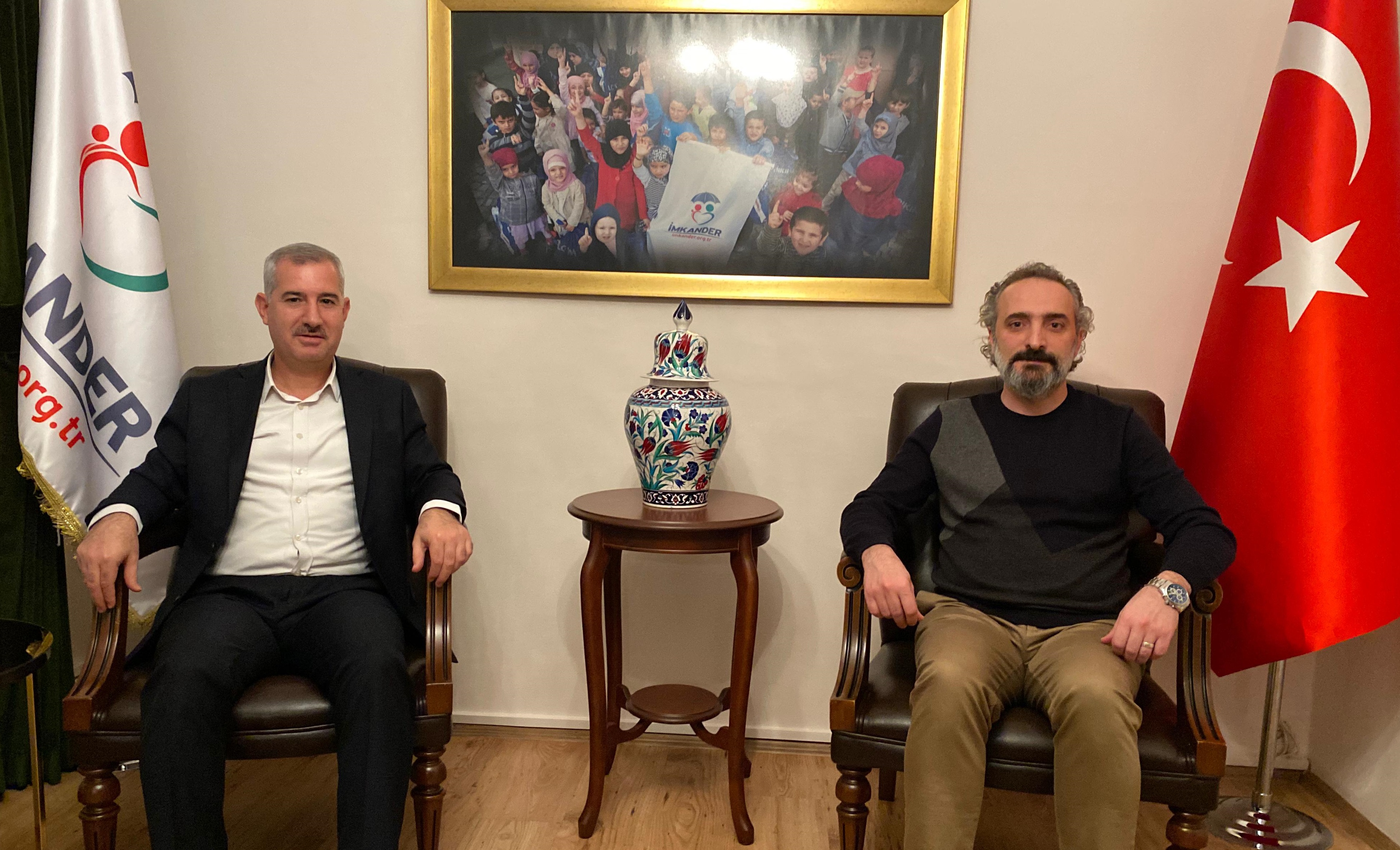 Malatya Yeşilyurt Belediye Başkanı'ndan İMKANDER'e ziyaret