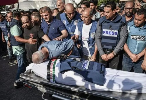 Gazze'de öldürülen gazeteci sayısı 117'ye ulaştı
