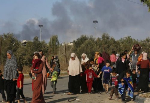 İsrail ordusu Gazze kentindeki Filistinlilerden bölgeyi terk etmelerini istedi