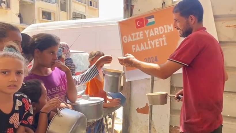 Gazze'de yardım faaliyetlerimiz sürüyor