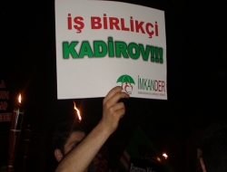 Kadirov amp 39un Türkiye Ziyareti Protesto Edildi